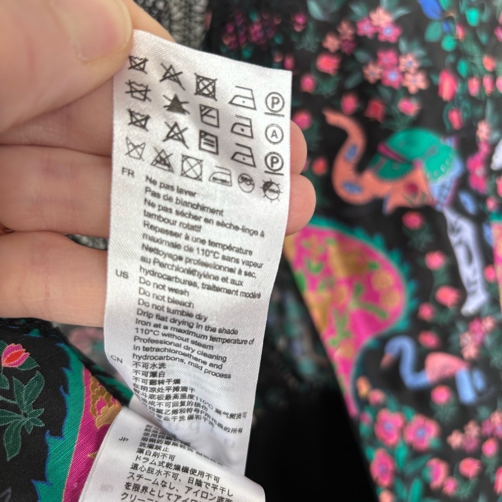 Sandro Iveane Floral Mini Dress Size 36/4‎ - Picture 9 of 12